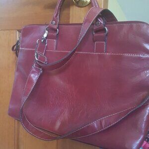 Leather Pre Loved Laptop bag